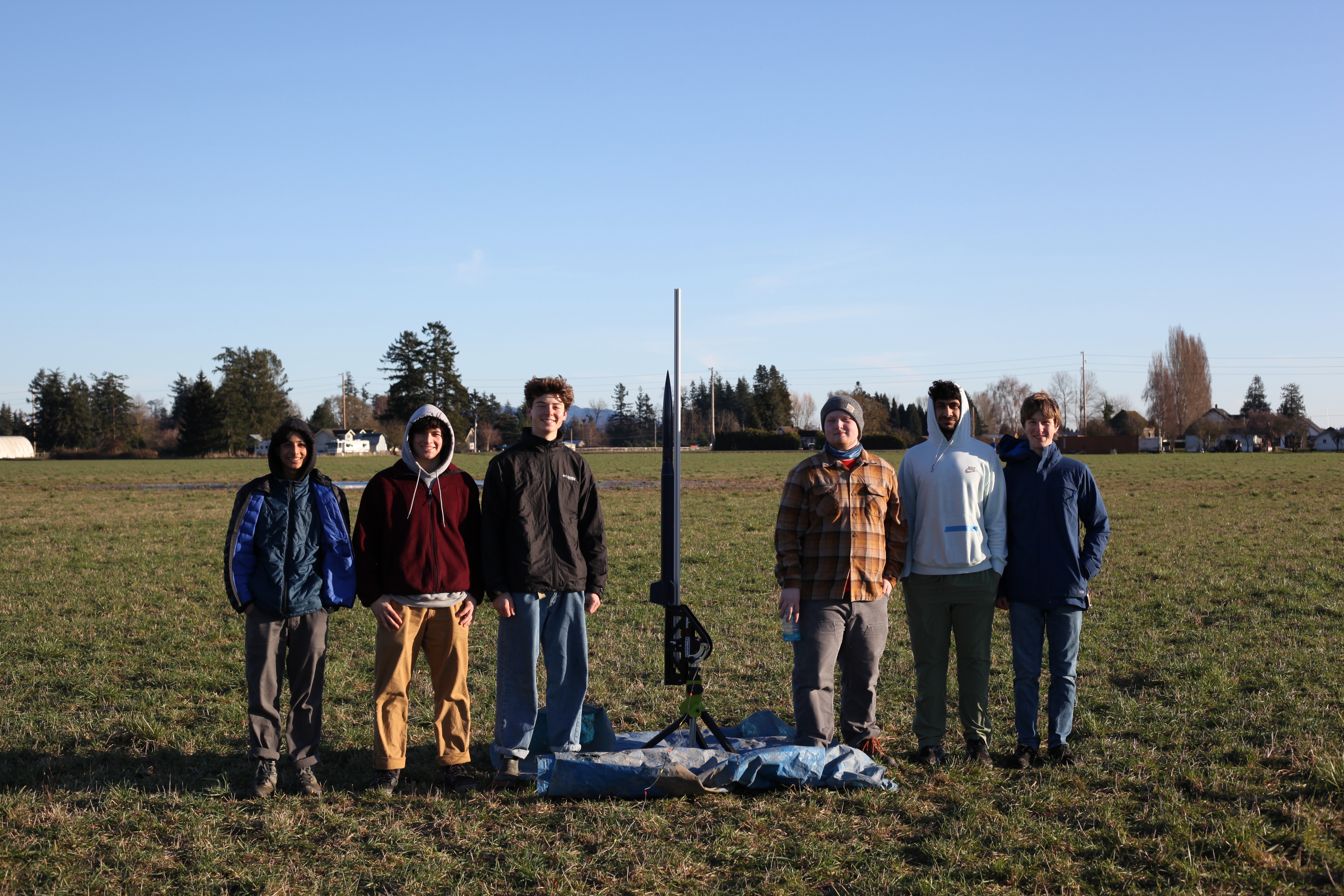 Team photo from March 5th failed launch.